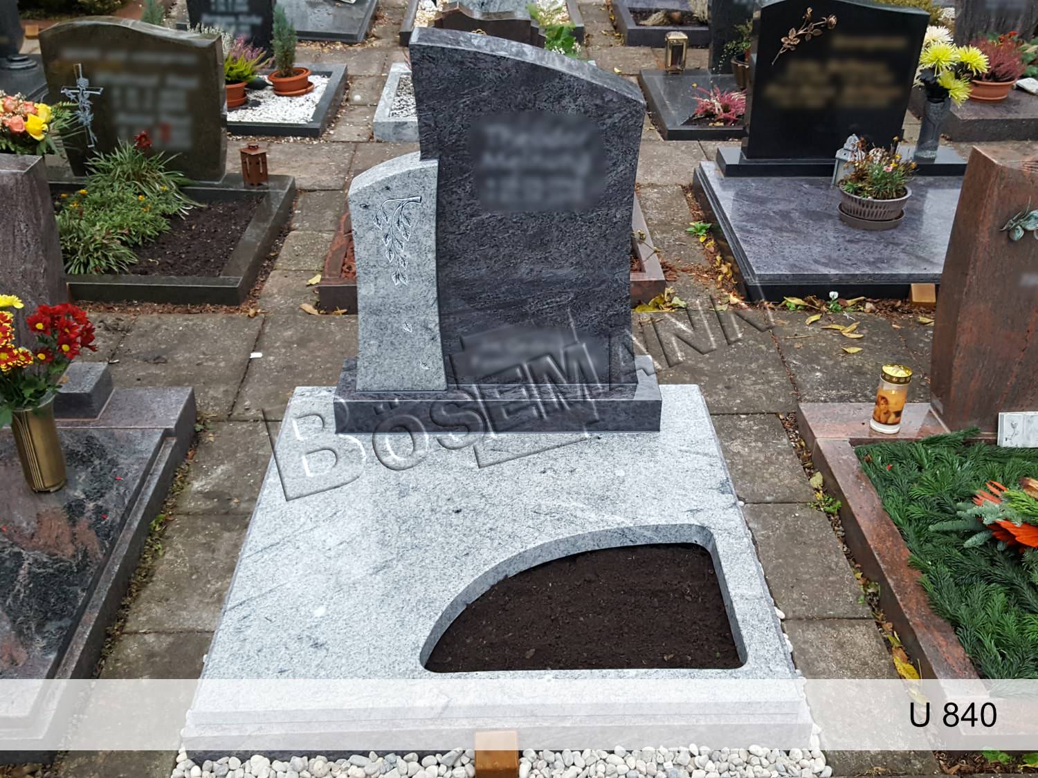 Urnengrabstein-U-840
